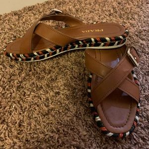Prada Calzature Donna Vit Montana Sandals
